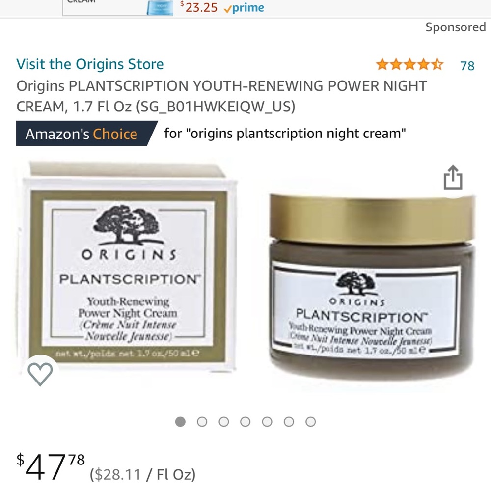 Origins Plantscription Youth Renewal